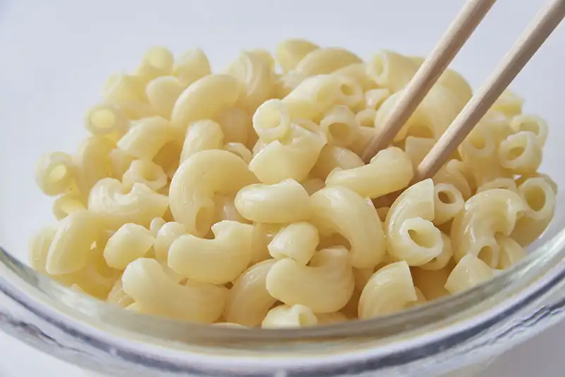 麺やマカロニがくっつきにくい!薄味でもおいしい!