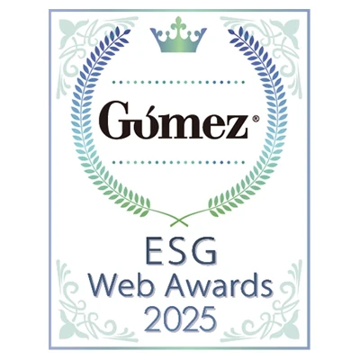 Gomez ESGサイトランキングロゴ