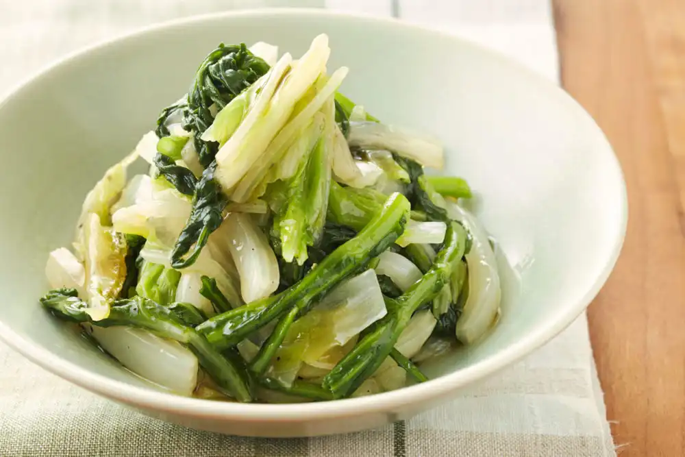 春菊と白菜のナムル