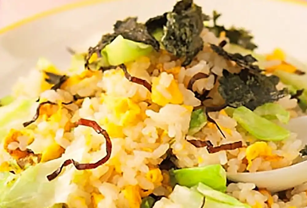 塩昆布チャーハン