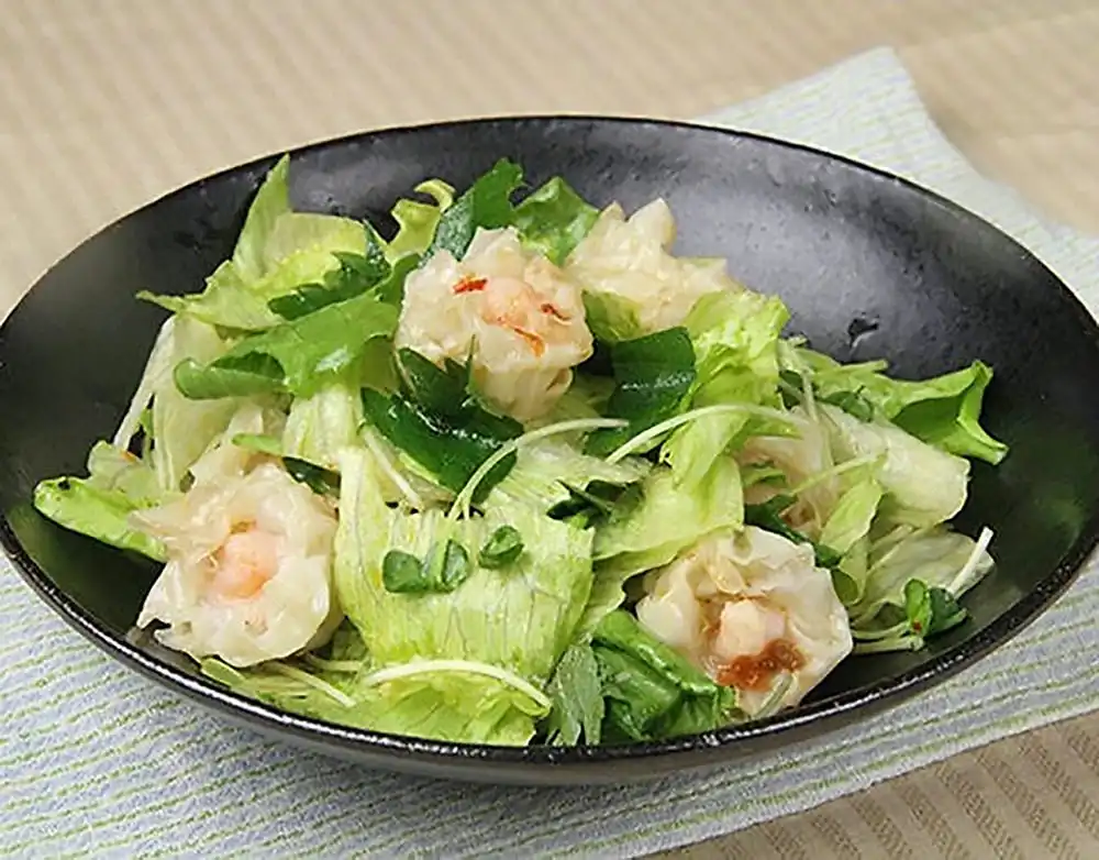 えびシュウマイの辛味和え