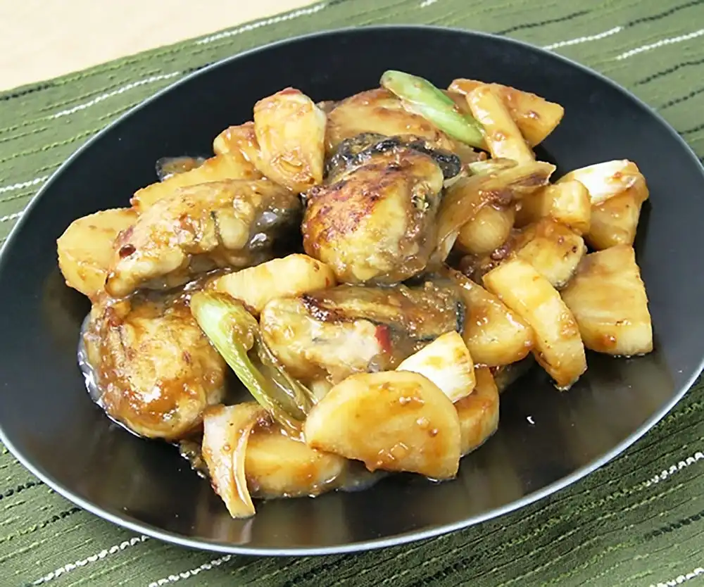 かきの辛味炒め