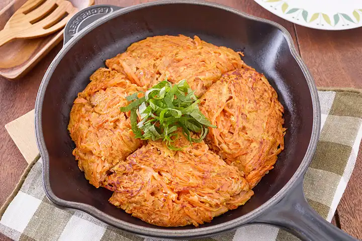 にんじんのガレット