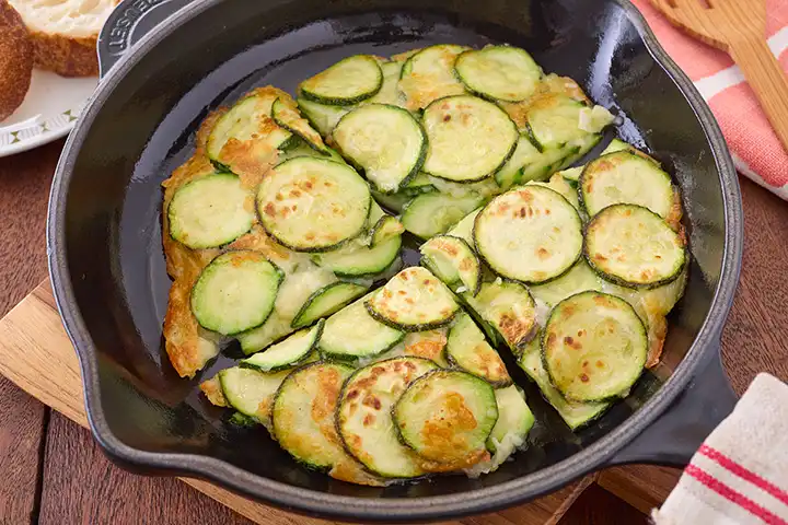 ズッキーニのガレット