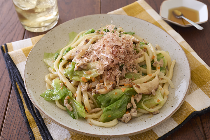 野菜もおいしい焼きうどん