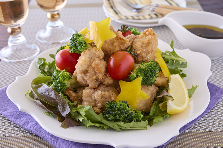 から揚げマウンテンサラダ