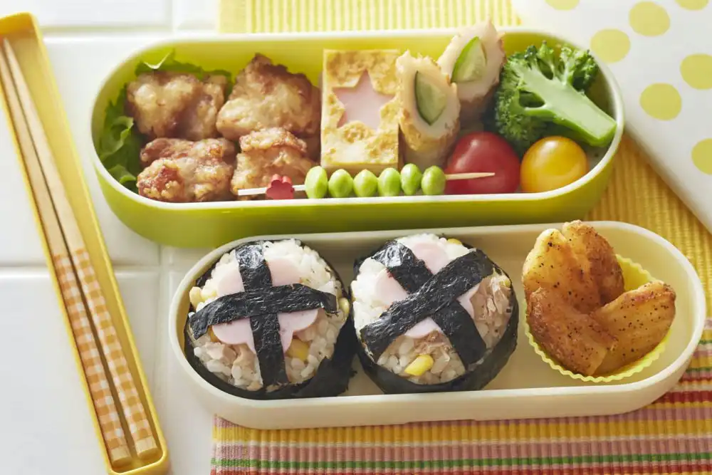 ハムとツナのオイルおにぎり