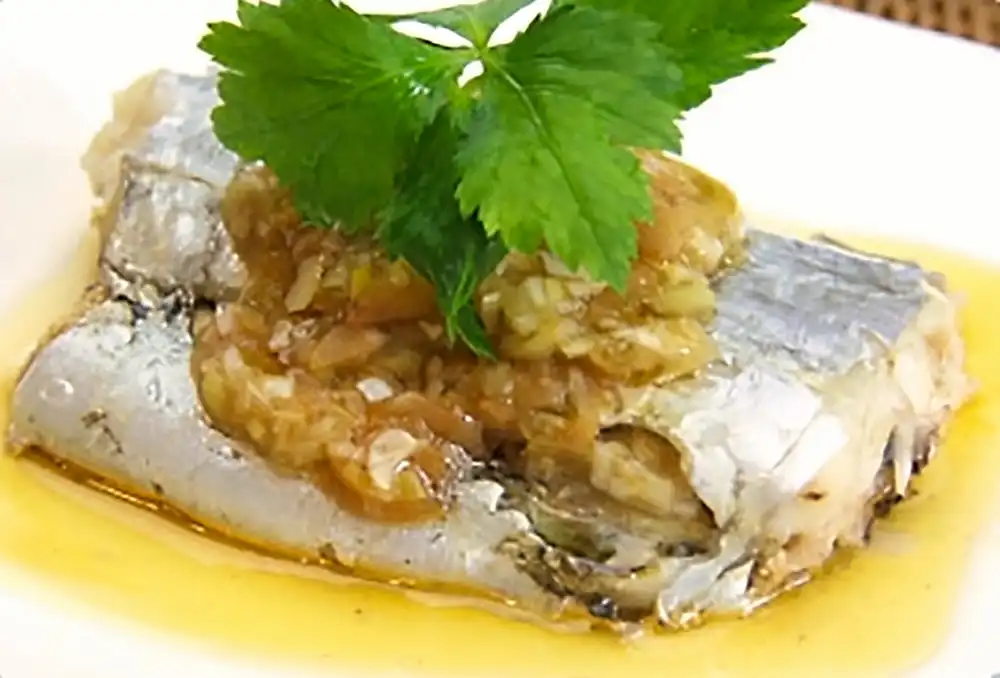 太刀魚の中華風梅蒸し