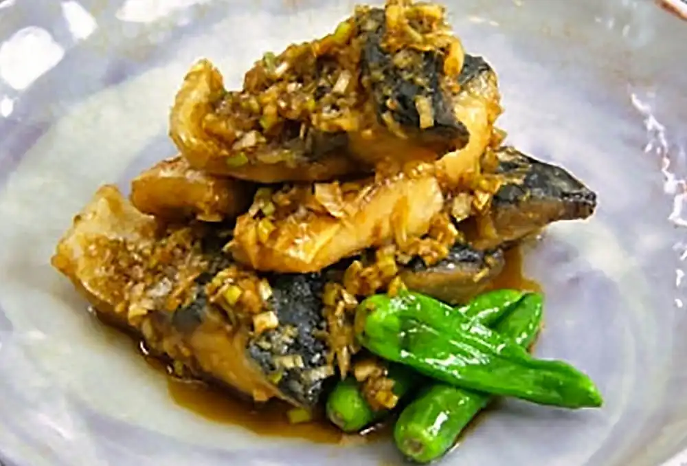 さばの竜田揚げ(ねぎごまソース)