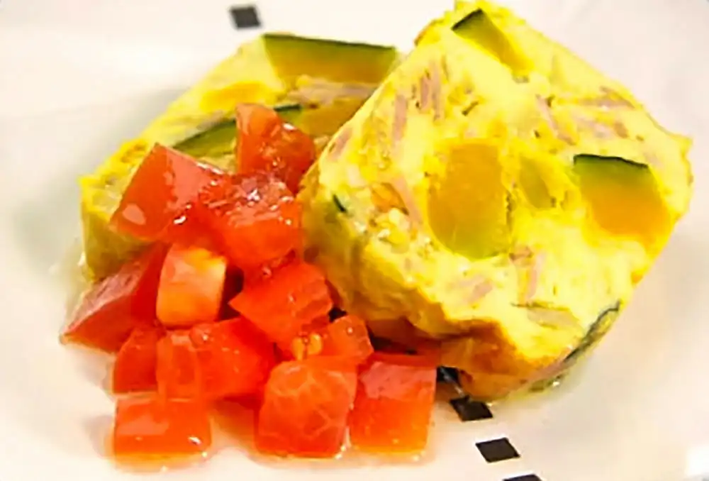 かぼちゃのパウンドオムレツ