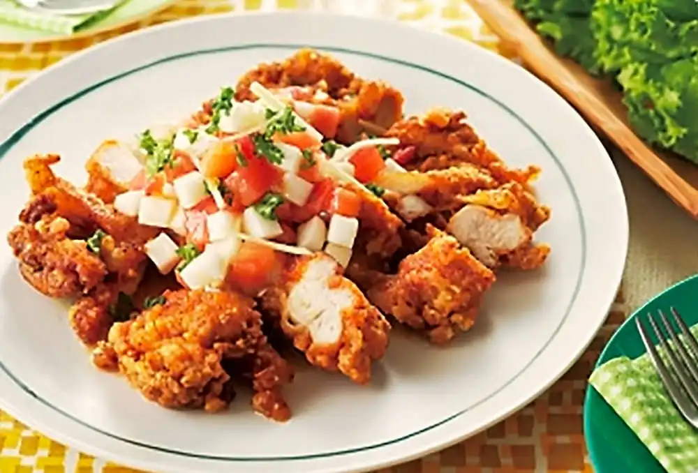 パリパリ鶏のうま辛揚げ