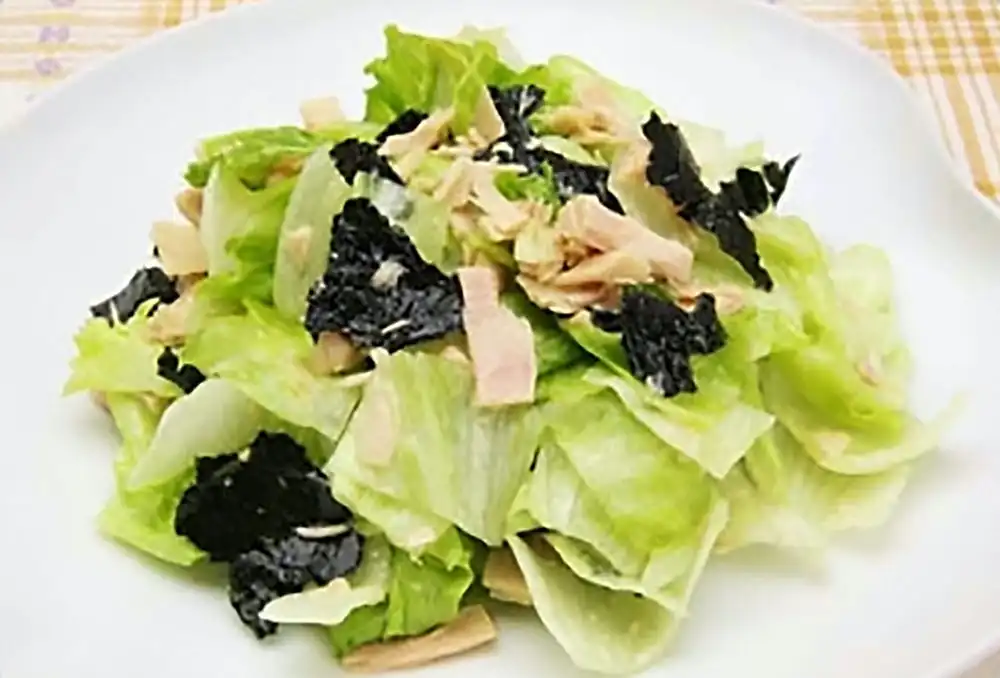ツナとレタスのあっさりサラダ