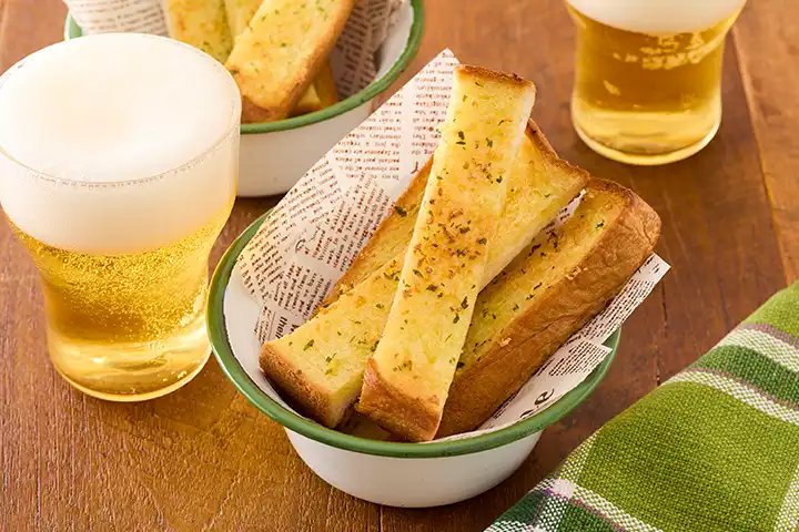 スティックガーリックトースト