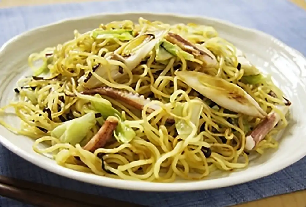 塩こんぶでカンタン塩やきそば