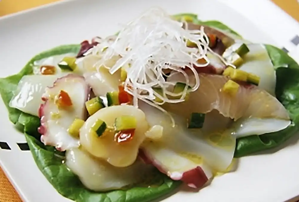 お刺身パックまるごとカルパッチョ