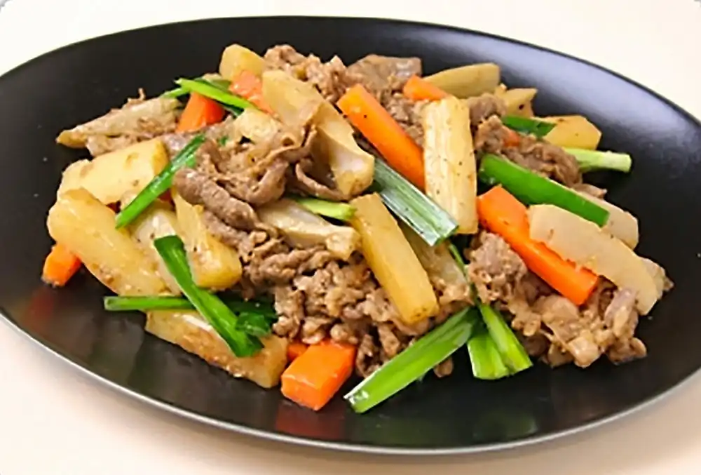 冬野菜のプルコギ風