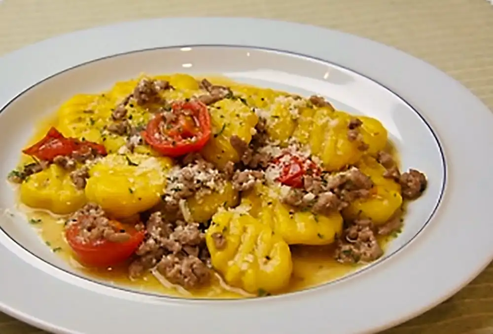 かぼちゃのニョッキ