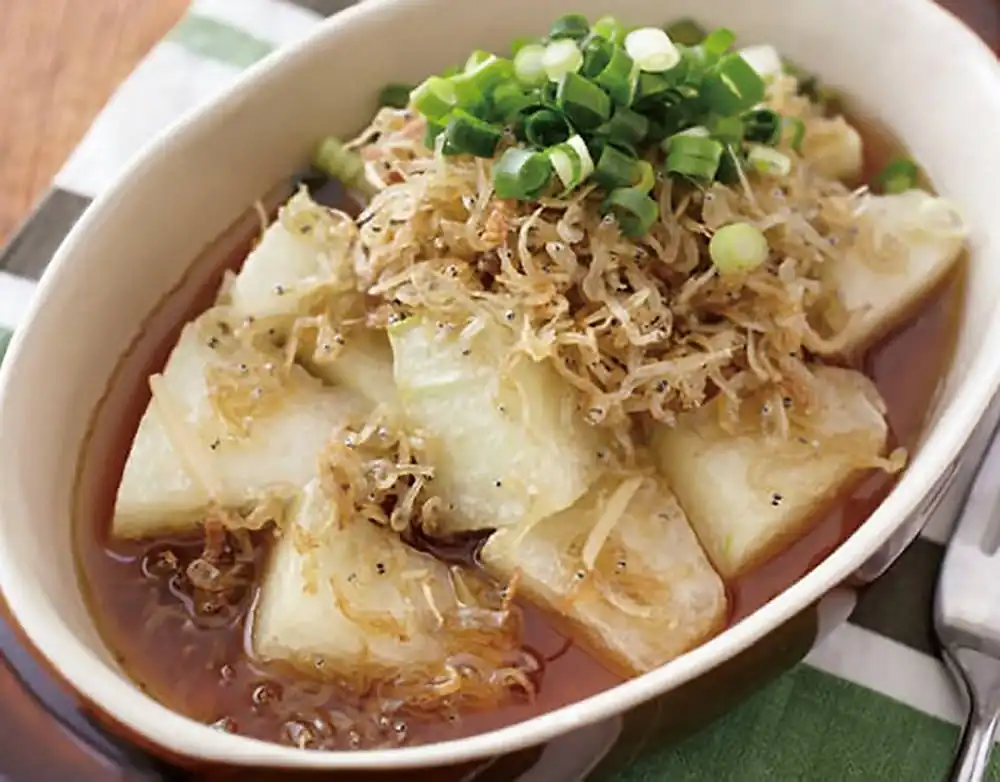 しらすととうがんのゴヒージョ