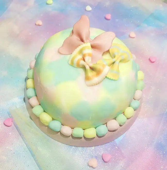 オリーブマッシュのゆめかわサンドイッチケーキ