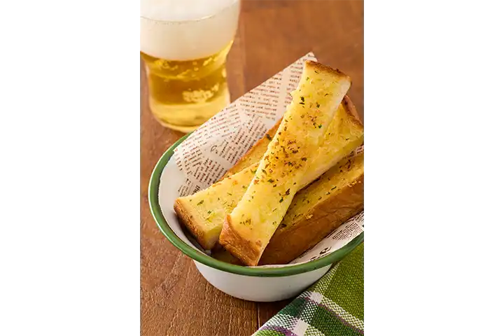 スティックガーリックトースト