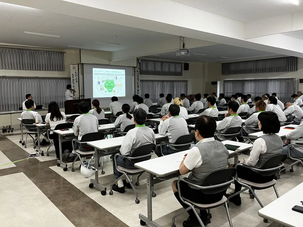 静岡事業所でのJoy for Life® ダイニングの様子